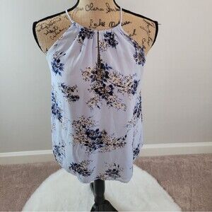 Joie blue floral top